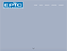 Tablet Screenshot of epicsportsmarketing.com